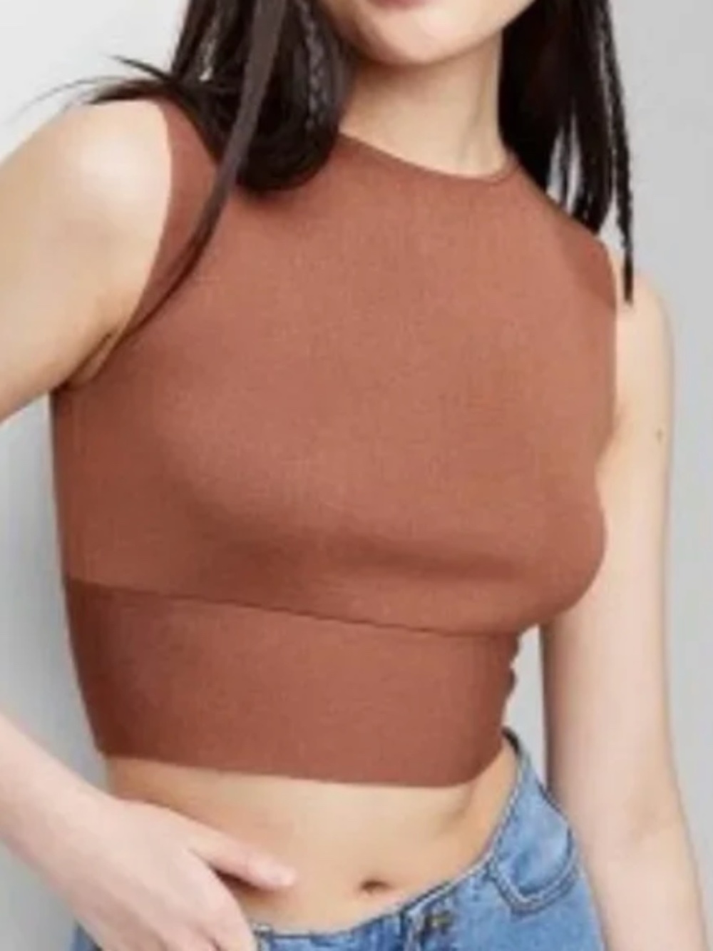 Wild Fable - Tie Back Crewneck Sweater Tank Top - XS